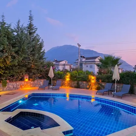 With Private Pool And Fireplace In Fethiye, Oludeniz - Awz 205 * Fethiye