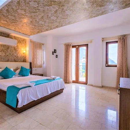 Vila With Private Pool And Fireplace In Fethiye, Oludeniz - Awz 205