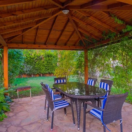 With Private Pool And Fireplace In Fethiye, Oludeniz - Awz 205 * 페티예