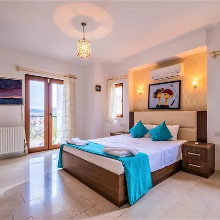 Villa With Private Pool And Fireplace In Fethiye, Oludeniz - Awz 205 *